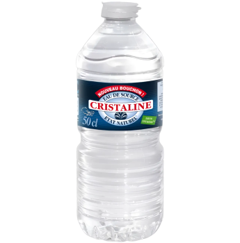 CRISTALINE - Eau de Source Plate 500ml